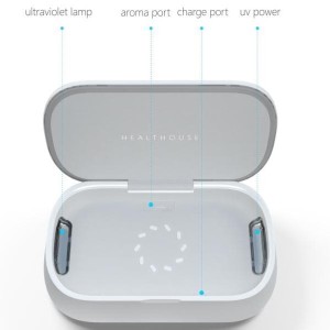 Easycare Uv Smartphone Sanitizer White Tokopedia