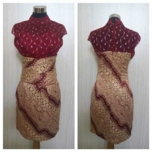 Baju Batik Dress Batik Mini Dress Wanita Tokopedia