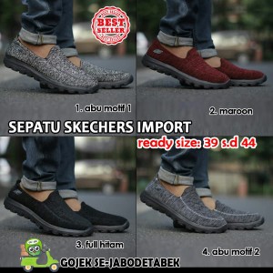 Sepatu Pria Skechers Import Terbaru Tokopedia