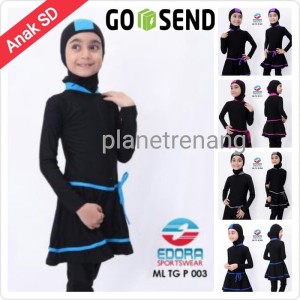 Baju Renang Muslimah Anak Sd Motif Cantik Tokopedia