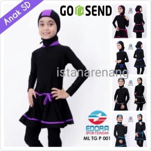 Baju Renang Muslimah Anak Sd Motif Cantik Tokopedia