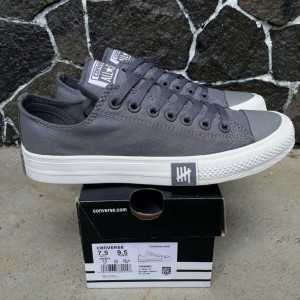 Sepatu Converse Undefeated Low Grey Premium Murah Tokopedia