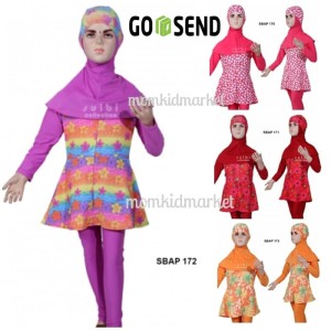 Baju Renang Wanita Muslim Muslimah Dewasa Aghnisan Tokopedia