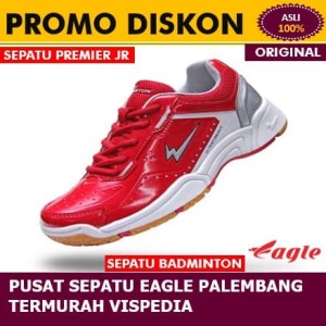 Sepatu Badminton Eagle Premier Jr Anak Murah Berkulitas Tokopedia