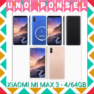 Xiaomi Mi Max 3 Ram 4gb Internal 64gb Garansi Distributor 1 Tahun Tokopedia