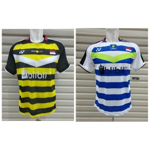 Kaos Baju Badminton Bulutangkis Yonex Kotak Kotak Tokopedia