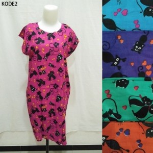Grosir Daster Midi Baju Tidur Pakaian Tidur Kodian Tokopedia