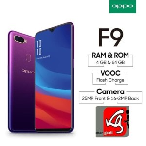 Hp Oppo F9 4 64gb Tokopedia