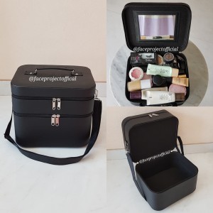 Kotak Kosmetik Tas Kosmetik Beauty Case Zebra Tokopedia