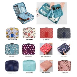 Tas Kosmetik Multi Pouch Travel Bag Serbaguna Tokopedia