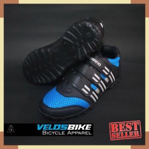 Sepatu Sepeda Non Cleat Bukan Shimano Sidi Tiebao Merah Velosbike Tokopedia