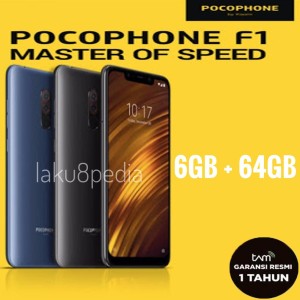 Xiaomi Pocophone F1 Poco F1 64gb Ram 6gb New Bnib Ori Tokopedia