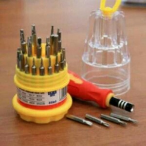 Obeng Set 31 In1 Screwdriver Handphone Elektronik Hp Obeng Set Tokopedia
