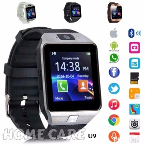 Jam Tangan Tercanggih Pria Wanita Jam Hp Android U9 Tokopedia
