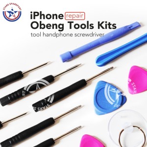 Obeng Set Iphone Tool Set Service Hp Smartphone Satu Set Tokopedia