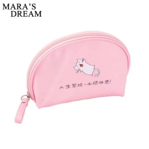 Makeup Pouch Tas Tempat Kosmetik Cantik Ungu Beauty Case Tokopedia
