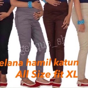 Celana Hamil Katun Strit Tokopedia
