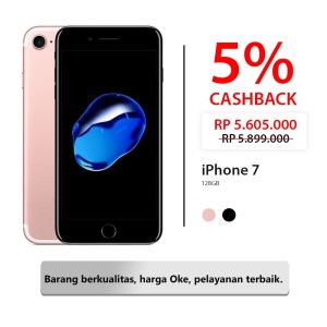 Iphone 7 128gb Garansi Distributor Tokopedia
