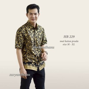 Hem Batik Pria Baju Modern Classic Tokopedia