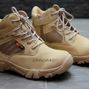 Sepatu Delta Force Tan Tokopedia