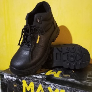 Sepatu Safety Maxi 6 Inch Sepatu Pengaman Maxi Ankle Krisbow Terbaru Tokopedia