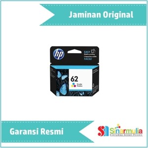 Hp 62 Tricolor Ink Catridge C2po6aa Original Tokopedia