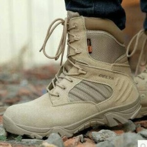 Sepatu Delta Force Coklat Tokopedia