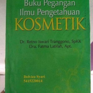 Buku Pegangan Ilmu Pengetahuan Kosmetik Tokopedia
