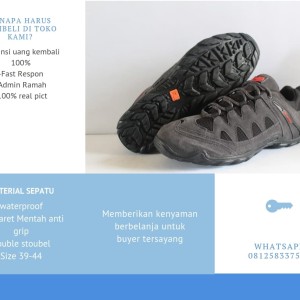 Sepatu Gunung Hiking Outdoor Karrimor Hot Route Not The North Face Jack Wolfskin Tokopedia