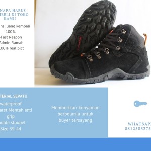 Sepatu Gunung Trekking Outdoor Pria Wanita Snta Karrimor 6 Tokopedia