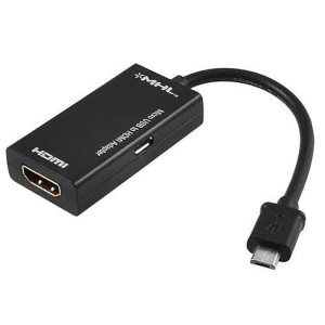 Kabel Micro Mikro Hdmi To Hdmi Tablet Smartphone Ke Lcd Tv Tokopedia