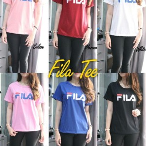 Baju Kaos Fila Kece Tokopedia