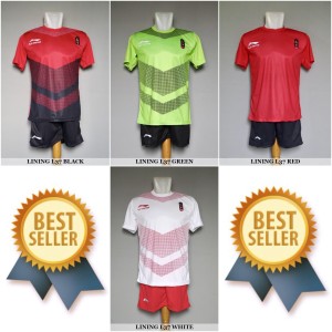 Setelan Badminton Jersey Bulutangkis Kaos Badminton Lining Tokopedia