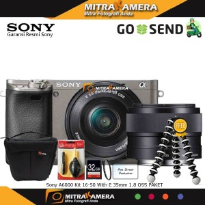 Sony A6000 Kit 16 50 Oss Promo Obral Tokopedia