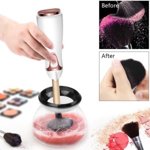 Electric Makeup Brush Cleaner Pembersih Kuas Kosmetik Elektrik Tokopedia