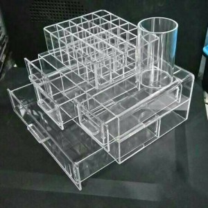 Promo Acrylic Makeup Organizer E2 Akrilik Kosmetik Acrylic Display Diskon Tokopedia