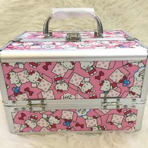 Beauty Case Hello Kitty Tas Makeup Kosmetik Koper Makeup 4 Layer Tokopedia
