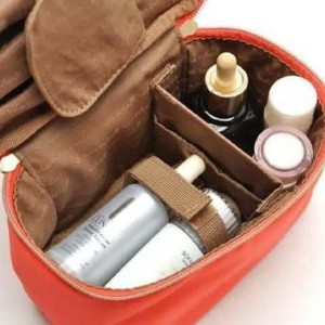 Diskon Cosmetic Bag 2 Tingkat Dalamnya Banyak Sekat Muat Banyak Kosmetik Tokopedia
