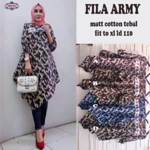 Baju Tunik Army Tokopedia