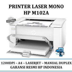 Printer Hp M102a Laser Mono Tokopedia