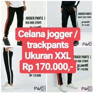 Celana Training Size Xxl Tokopedia