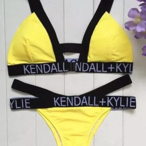 Bikini Monokini Swimsuit Kuning S Harga Promo Tokopedia