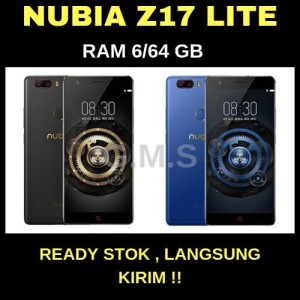 Zte Nubia Z17 Lite Ram 6gb Rom 64gb Snapdragon 653 Bazel Less Tokopedia