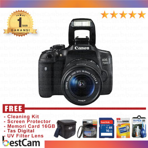 Canon 750d Kit 18 55mm Iii Tokopedia