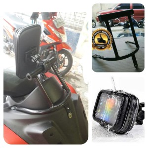 Paket Breket Holder Hp Nmax Holder Phone Waterproof Tokopedia