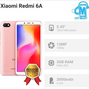 Xiomi 6a Garansi Resmi Tam Tokopedia