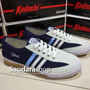 Sepatu Capung Kodachi 8112 Navy Tokopedia
