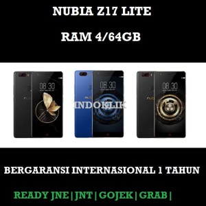 Zte Nubia Z17 Lite Ram 6gb Rom 64gb Snapdragon 653 Bazel Less Tokopedia