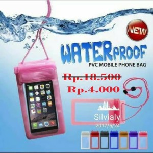 Sarung Hp Anti Air Waterproof Case Universal Tokopedia