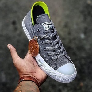Sepatu Converse Grey Abu Abu Tokopedia